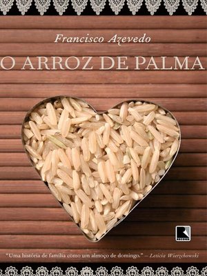 cover image of O arroz de palma
